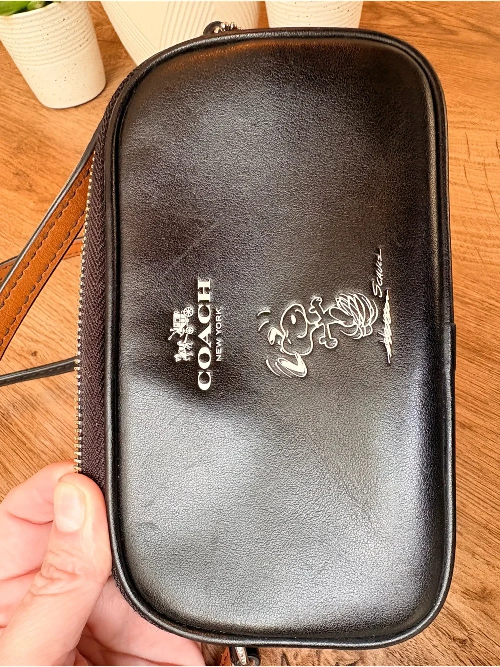 Coach X Peanuts Snoopy Crossbody